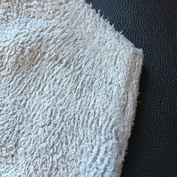 Patagonia Women's Los Gatos Vest Pebble Grey Fleece Teddy Full Zip Mock Neck S - Picture 13 of 13